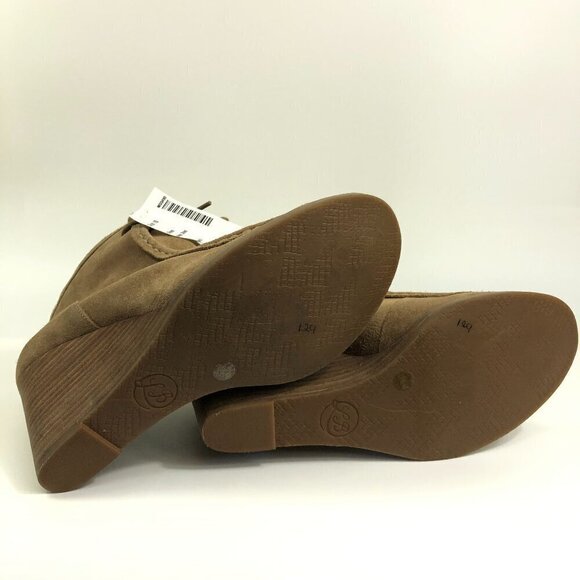 Lucky Brand Brown Leather Ankle Boots NWT Size 10M - Picture 10 of 11